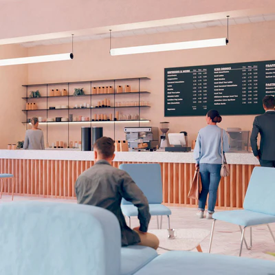 Film décoratif sur vitrage intérieur pour ambiance moderne