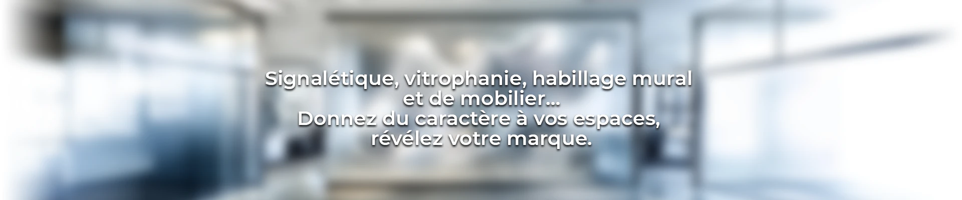 Signalétique intérieure pour espace de coworking
